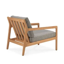 Butaca Lounge Jack outdoor teak, Mocha