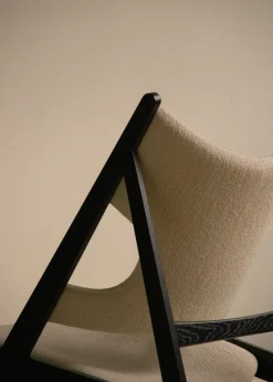 Butaca Lounge Knitting, Barnum Bouclé 24-roble negro