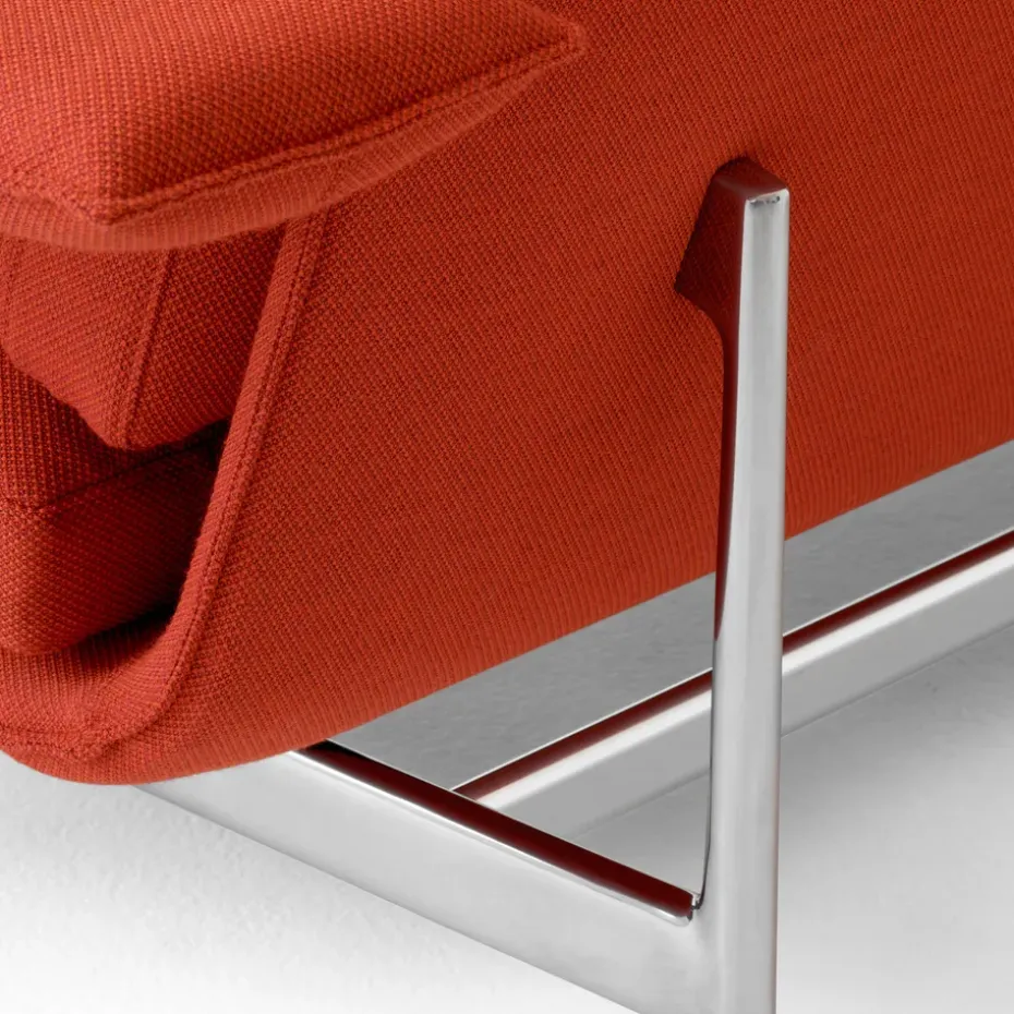 Butaca Lounge Meantime AV29, Pol. aluminium-Fiord 0571