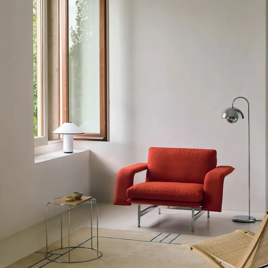 Butaca Lounge Meantime AV29, Pol. aluminium-Fiord 0571