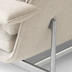 Butaca Lounge Meantime AV29, Pol. aluminium-Ecriture 0210