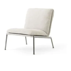 Butaca lounge Muno LN18, Dark chrome-Cifrado 0221