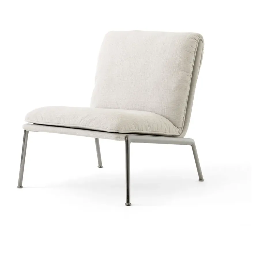 Butaca lounge Muno LN18, Dark chrome-Cifrado 0221