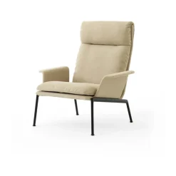 Butaca lounge Muno LN17 High back, Warm black-Clay 0007