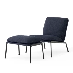 Butaca lounge Muno LN18, Warm black-Ecriture 0780