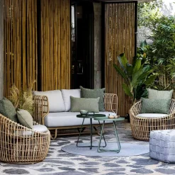 Butaca Lounge Nest weave, White, Cane-Line Natté white