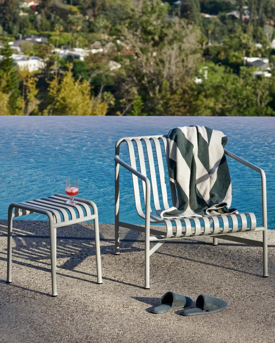 Butaca Lounge Palissade Low, Sky grey