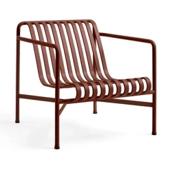 Butaca Lounge Palissade Low, Iron red