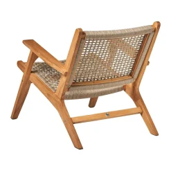 Butaca Lounge Sandvik, Teca