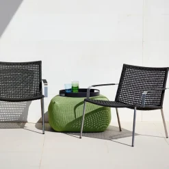 Butaca Lounge Straw, Anthracite