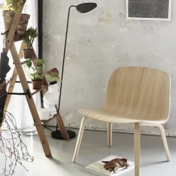 Butaca Lounge Visu, Black