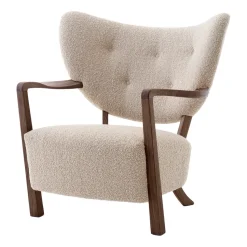 Butaca Lounge Wulff Lounge Chair ATD2, nogal aceitado-Karakorum
