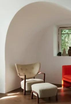 Butaca Lounge Wulff Lounge Chair ATD2, nogal aceitado-Karakorum