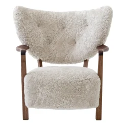 Butaca Lounge Wulff Lounge Chair ATD2, nogal aceitado-Moonlight