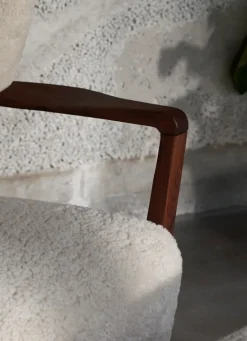 Butaca Lounge Wulff Lounge Chair ATD2, nogal aceitado-Moonlight