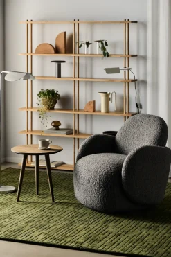 Butaca Mo con función giratoria, Glore grey