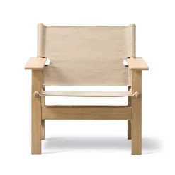 Butaca The Canvas Chair, Estructura Canvas natural aceitada clara
