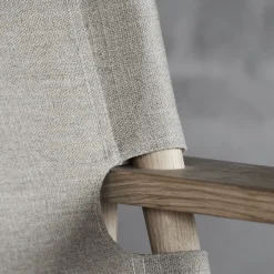 Butaca The Canvas Chair, Estructura Canvas natural aceitada clara