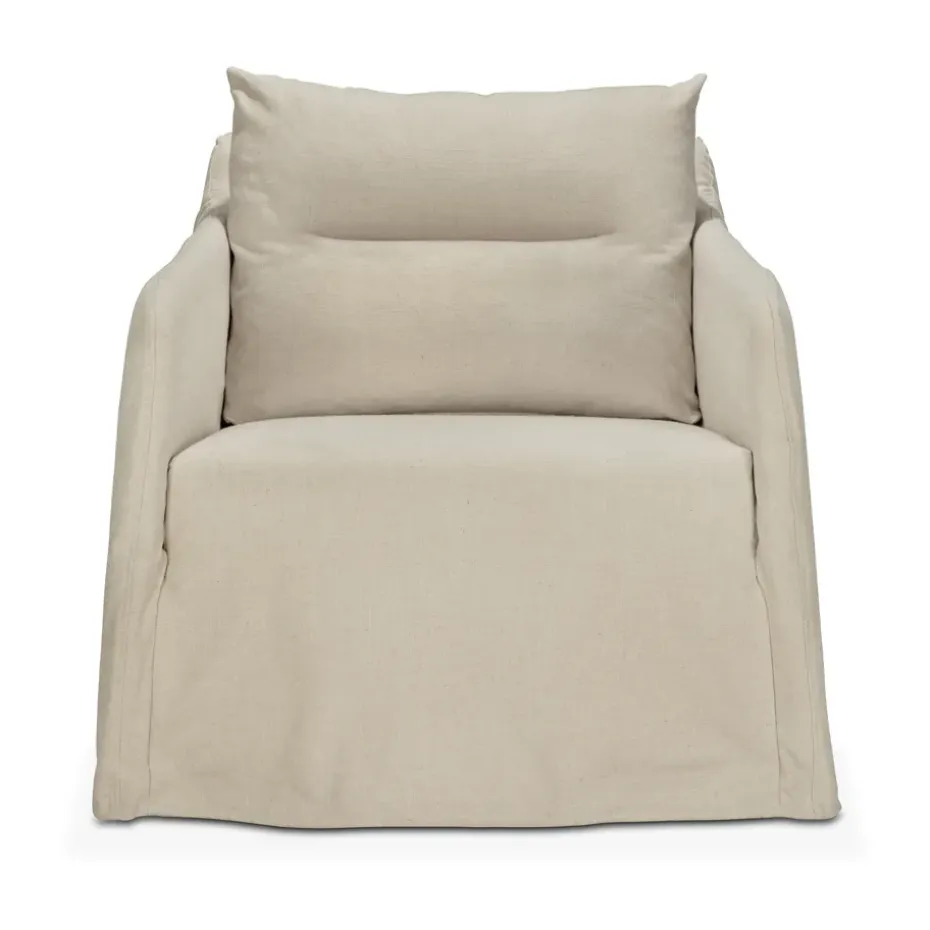 Butaca Weave con funda desmontable, Hueso