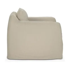 Butaca Weave con funda desmontable, Hueso