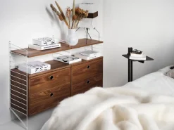 Cajonera String, Blanco, 58x30 cm