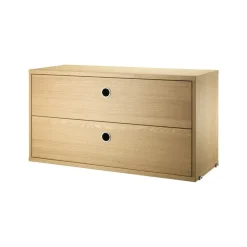 Cajonera String, Roble, 78x30 cm