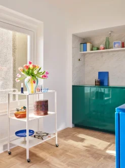 Carrito Arcs Trolley High, Eggshell