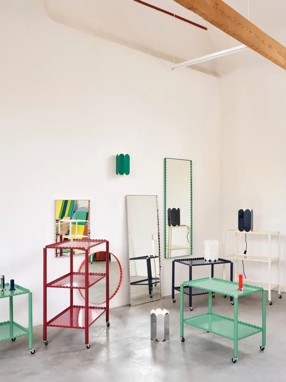 Carrito Arcs Trolley High, Eggshell