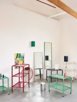 Carrito Arcs Trolley Low, Steel blue