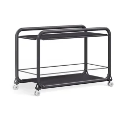 Carrito con ruedas Tension, Textura Graphit