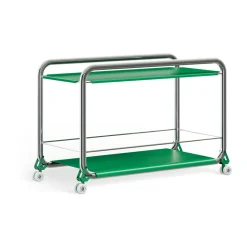 Carrito con ruedas Tension, Krom-green
