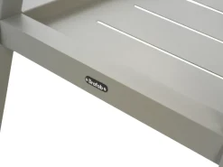 Carrito de servicio Samvaro 86x49x69 cm, Caqui