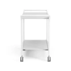 Carrito para servir Teatime, fresno lacado blanco