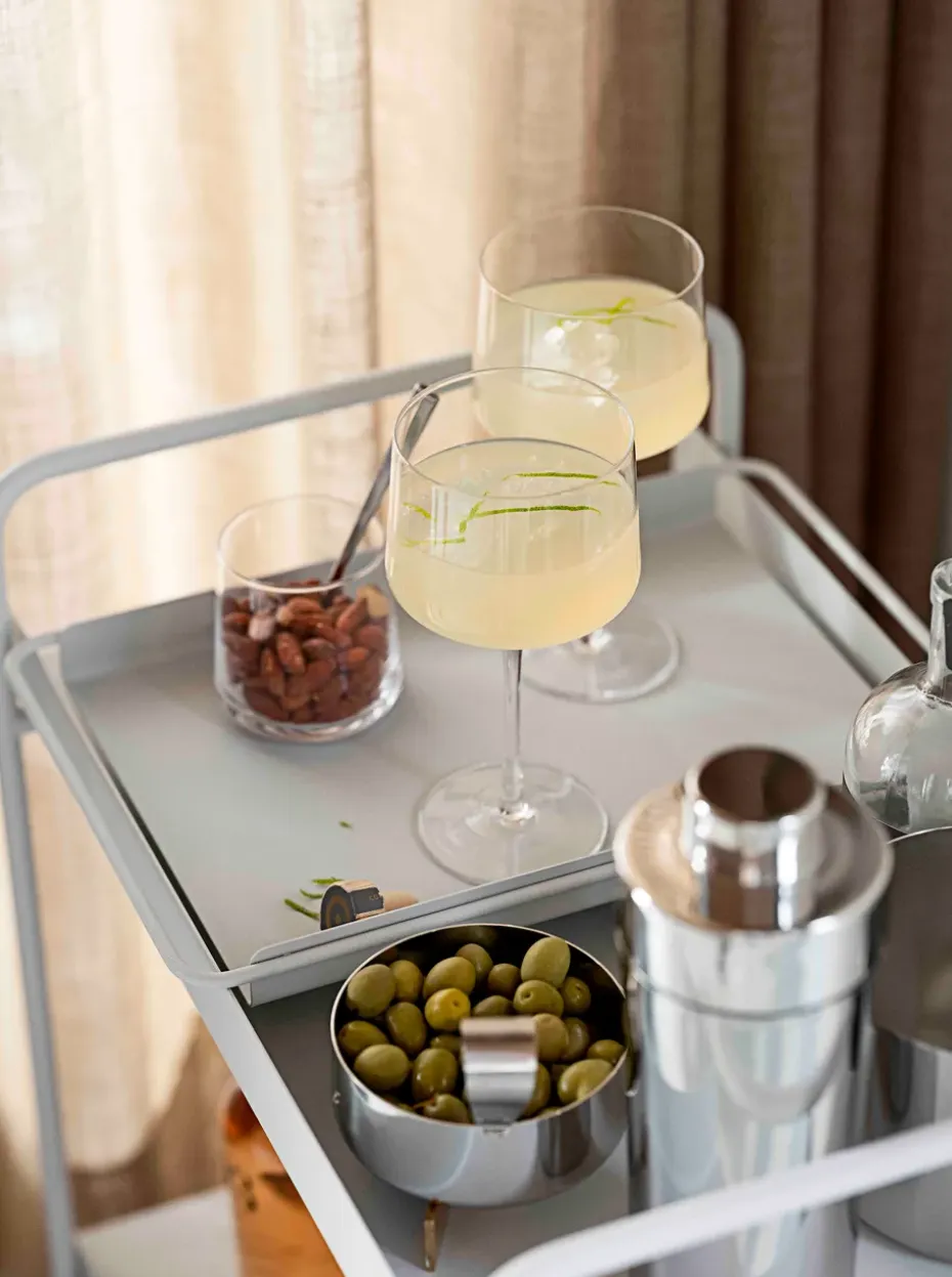 Carro con ruedas A-Cocktail, Soft grey