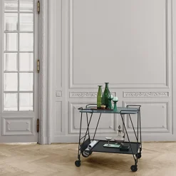 Carro con ruedas Matégot Trolley, Black