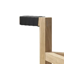 Carro con ruedas Move, Roble aceitado blanco, big, mármol marquina, vidrio