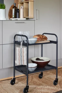 Carro de servicio Maki small, Black