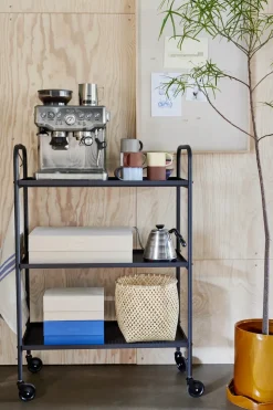 Carro de servicio Maki trolley large, Black