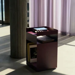 Carro de servicio Rotate SC73, Dark plum