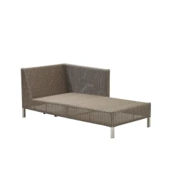 Chaise longue Connect, Taupe, izquierdo