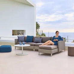 Chaise longue Connect, Taupe, izquierdo