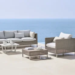 Chaise longue Connect, Taupe, izquierdo