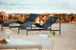 Chaise longue Palissade, Anthracite