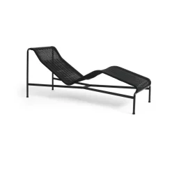 Chaise longue Palissade Cord, Anthracite