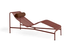 Chaise longue Palissade, Iron red
