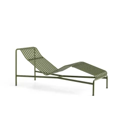 Chaise longue Palissade, Olive