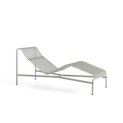 Chaise longue Palissade, Sky grey
