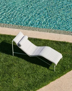 Chaise longue Palissade, Sky grey