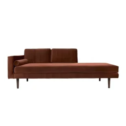 Chaiselongue Wind, Caramel cafe (rojo)