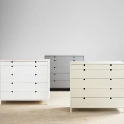 Cómoda Square 5 cajones, Sand